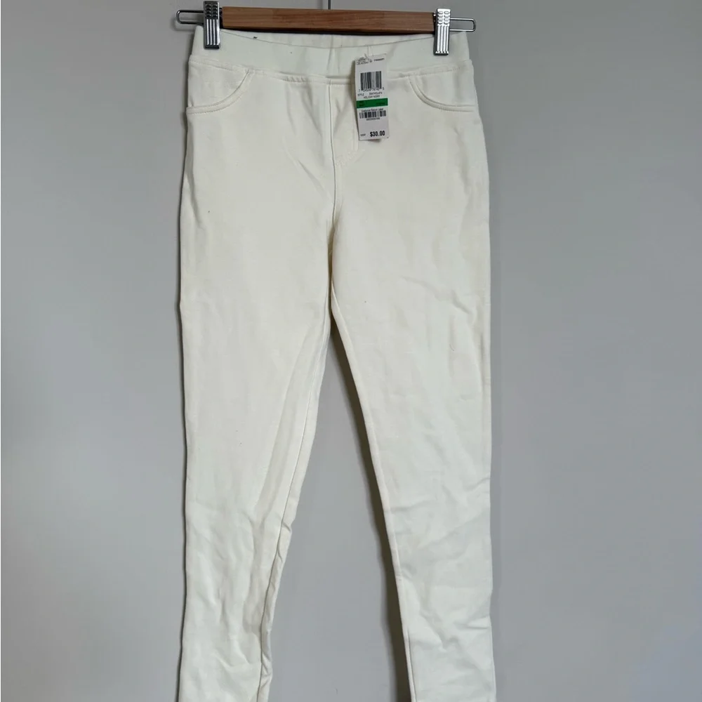 Epic Threads Cream Pull On Jeggings Size L NWT